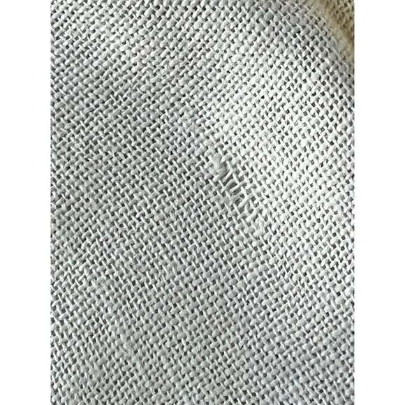 Handcrafted Linen & Crochet Doily Cream Centerpiece 26x20 Wedding Country Core - Picture 8 of 10